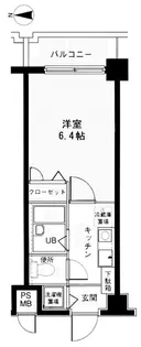 メインステージ椎名町【2階】の間取り