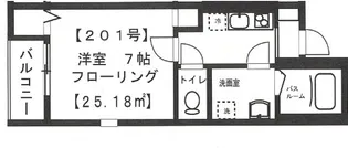 ラフィネス【2階】の間取り