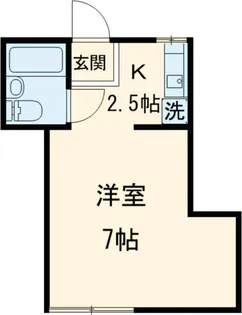 チクミハイツ【201号室】の間取り