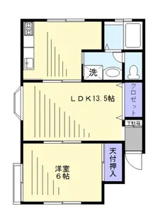 沖ノ根ニューハイツⅢ【2階】の間取り