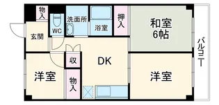 加藤第1ビル【3階】の間取り