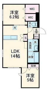 CASA GRANDE【1階】の間取り