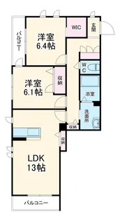 アヴェニール コート【3階】の間取り