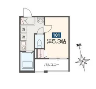 MELLAS柏Ⅱ【1階】の間取り