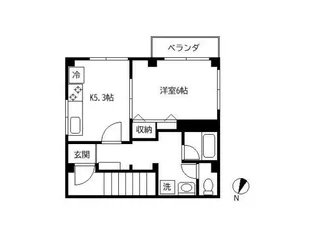 ティアラレア【301号室】の間取り