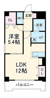 Pastoral【201号室】の間取り
