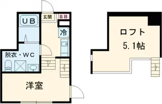 KOMOREBI【1階】の間取り