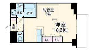 セントフィオーレ松葉【5階】の間取り