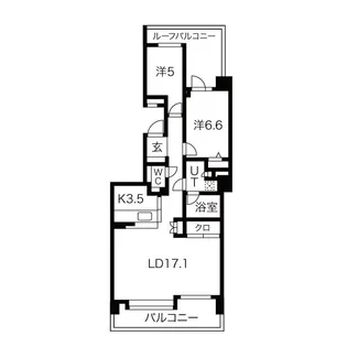 東桜シティハウス【2階】の間取り