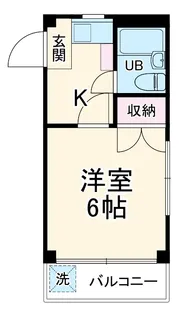 ハイツBEN【3階】の間取り