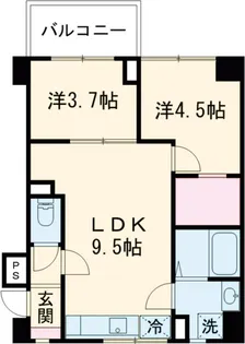 パティオ久が原【2階】の間取り