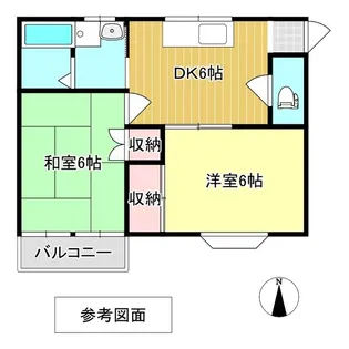 エスポアール【202号室】の間取り