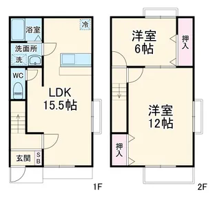 HALVEST【1階】の間取り