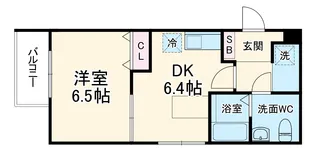 QUIET CRAB HOUSE mix山手【3階】の間取り