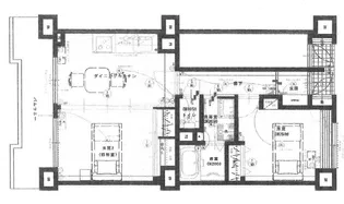 セトル中之郷【5階】の間取り