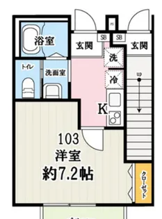 (仮称)キャメル狭山市入間川【1階】の間取り