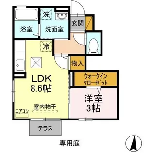 Happily【1階】の間取り