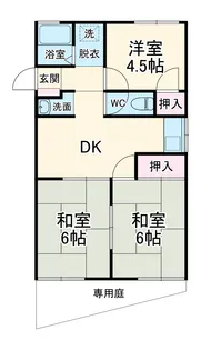 アネックス奥村【1階】の間取り