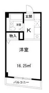 アメニティー成川【4階】の間取り