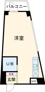 八王子南口センタービル【502号室】の間取り