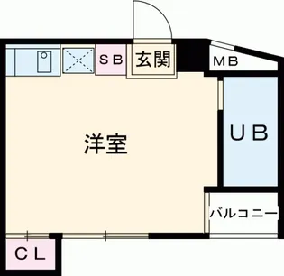 八王子南口センタービル【3階】の間取り