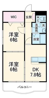 グリーントマト【403号室】の間取り