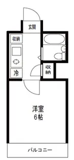 ユアークス【03030号室】の間取り