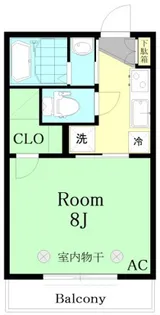 RANSEL B棟【2階】の間取り