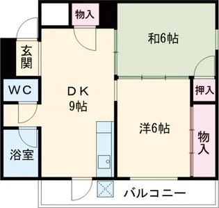 シャトレ西陣【305号室】の間取り