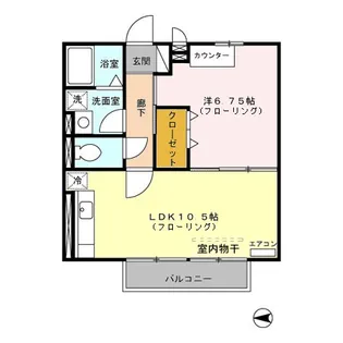 プレジオ【2階】の間取り