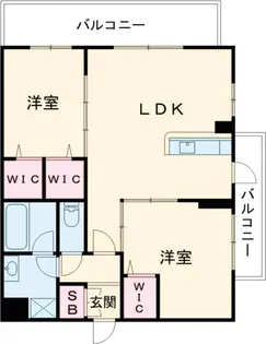 ロイヤルガーデン博多アネックス【3階】の間取り