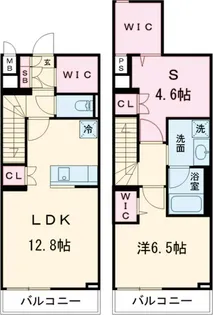 ルフォンリヴェント杉並永福【104号室】の間取り