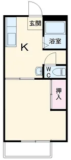 リベルテ【105号室】の間取り