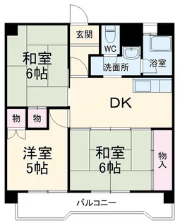ラ・ファミーユ大工町【8階】の間取り