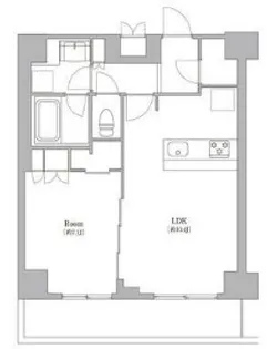 オアーゼ日暮里レジデンス【7階】の間取り