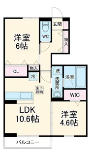 epis 広田【1階】の間取り