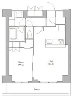 オアーゼ日暮里レジデンス【6階】の間取り