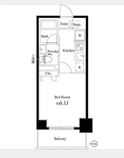 Court Blanche【2階】の間取り