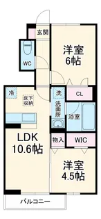 epis 広田【1階】の間取り