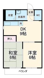 サンシャインⅡ【201号室】の間取り