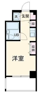 コスモハイム元住吉【216号室】の間取り
