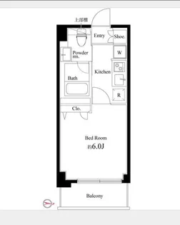 Court Blanche【1階】の間取り