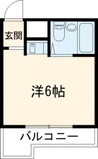 ニットーコーポ【4階】の間取り