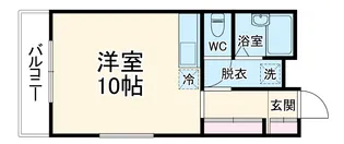 クリアⅡ【2階】の間取り