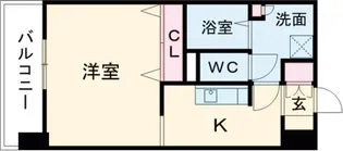 Delccs綾瀬Ⅱ【4階】の間取り