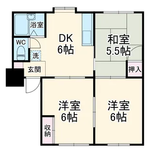 ホワイトレジデンス【106号室】の間取り