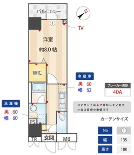 アルファレジデンシア南千住【14階】の間取り