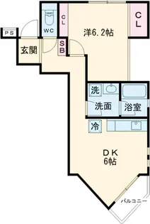 セローセロー自由が丘【3階】の間取り