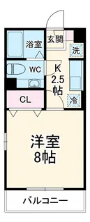 プランドール A【2階】の間取り