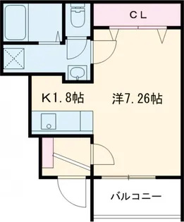 サザン・フォレスト【1階】の間取り